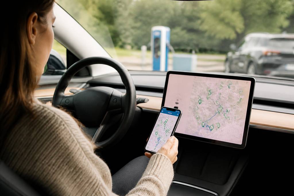 Comment planifier un trajet électrique avec les bornes de recharge en toute autonomie